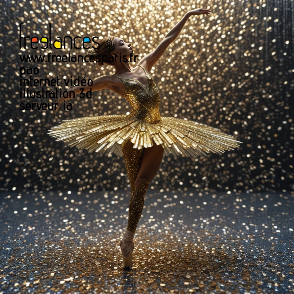 Pao mise en page internet vidéo illustration 3d serveur image IA générative AI freelance paris studio de création magazines C44D35G0